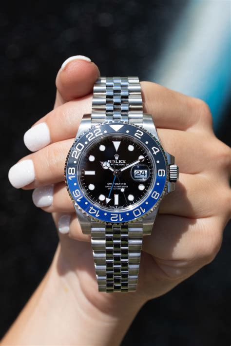 batgirl vs pepsi rolex|Rolex gmt Batman on wrist.